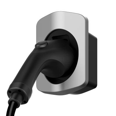 China EV Charger Socket EV Charger Accessories Type - 2 Plug In Holder For Wall Mount for sale