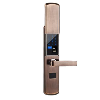 China Best Smart Door Lock 200 Smart Door Lock Smart Card Fingerprint Sliding Smart Door Lock (Pieces) for sale