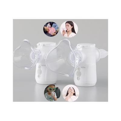 China Hospital Medic Mesh Nebulizer Inhaler 2.5μm Multi Chamber Double Channel Battery for sale