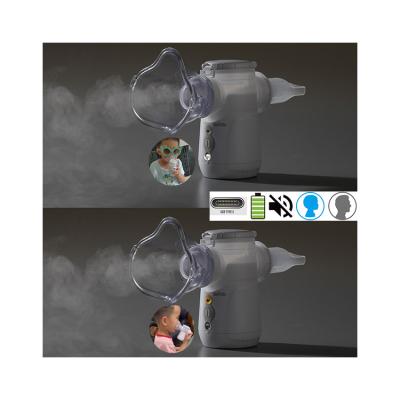 China máquina portátil del nebulizador del inhalador de la atención sanitaria de 9mL los 3.12μm con la batería USB en venta