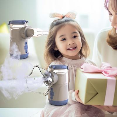 China Nebulizador de malha portátil pediátrico padrão da UE com taxa de nebulização ajustável à venda