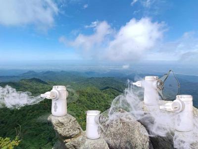 Chine Nébuliseur à mailles d'asthme respiratoire aérosol inhalation avec accessoires à vendre