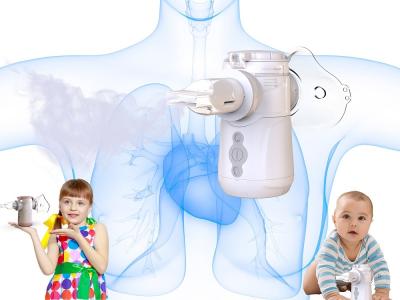 China Medical Mesh Nebulizer With Adjustable Nebulization Rate Hospital And Homeheld for sale