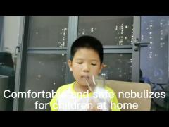 Kids Adult Vibrating Mesh Nebulizer 1.8-3.6μm Asthma Breathing Treatment For Drugs