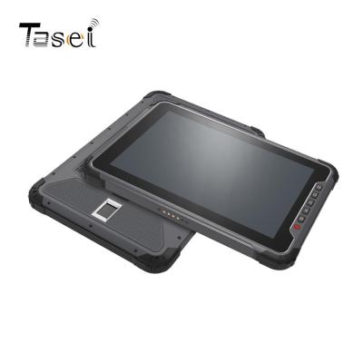 China 10 Inch Android 10.0 Barcode 1D 2D Barcode Scanner 4G GPS RFID NFC UHF IP67 Rugged Tablet 10 Inch LCD Screen for sale