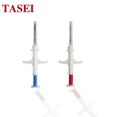 China MINI TAG 2.12*12mm Animal Tracking Identification FDX-B Syringe Dog Microchip for sale