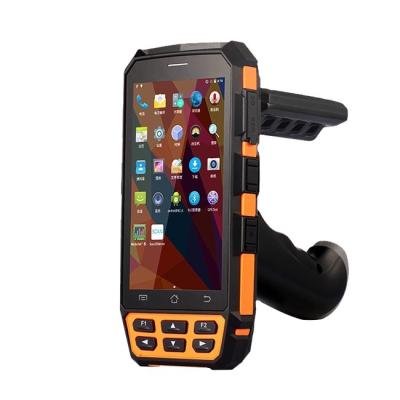 China Android 7.0 Impinj R2000 Handheld UHF RFID PDA Reader WIFI 6 Meters For Warehouse Inventory for sale