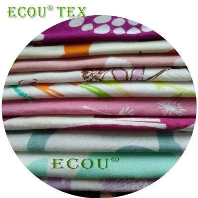 China Anti-bacteria super soft 100%bamboo fiber plain printed woven fabric for garment and babywear for sale