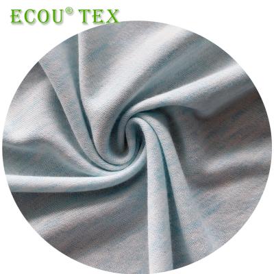 China Shaoxing Textile 2018 Antistatic 100% Combed Cotton Jersey Yarn Dye Fabric for sale