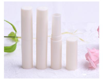 China 3g color and logo cosmetic lip balm tube lip balm bottle pp lipstick plastic package custom direct filling for sale