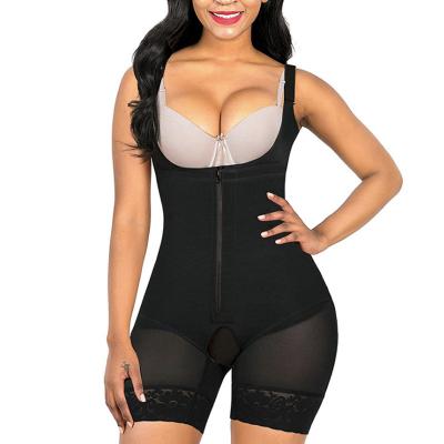 China QUICK DRY European and American Size Overalls Slimming and Lifting Tight Body Shaping Corset Plus Size Mesh Breathable Shaper for sale