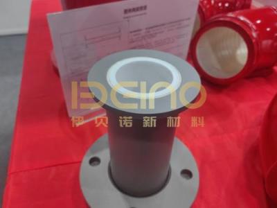 Cina Antiusura 10 mm tubo rivestito in ceramica gomiti tubo rivestito in ceramica principalmente per batteria al litio in vendita