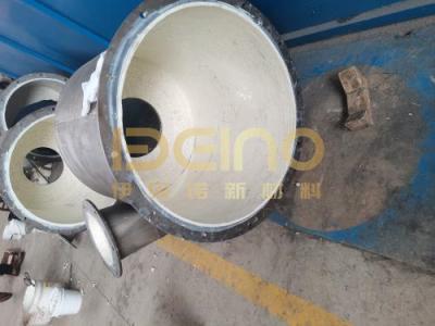 Cina Aluminico di alta durezza di ceramica rivestita resistenza alla corrosione da cicloni in vendita