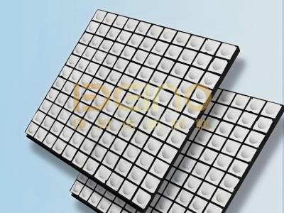 Cina Rivestimenti in ceramica composita resistenti agli urti Rivestimenti in ceramica in gomma resistenti alla corrosione per elevata resistenza all'usura e agli urti in vendita