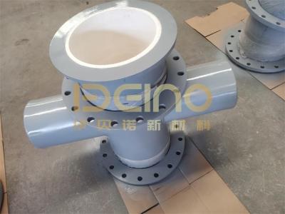 China Effective Wear and Corrosion Resistance Wear-Resistant Ceramic Lining Pipe Fittings en venta