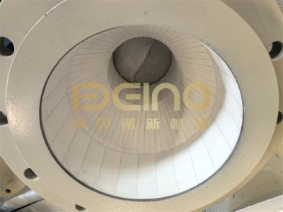 China El codo revestido con cerámica de aluminio duradero y para sistemas de tuberías industriales en venta