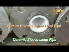 Alumina Ceramic Lined Pipe Bend Light Weight Seamless With No Bumps