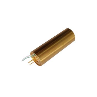 China Industry Material 532nm 545nm 10mW Brass Dot Laser Module Without PCB for sale