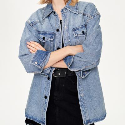 China The latest design high quality women's jacket denim jacket breathable women's casual jacket for women for sale