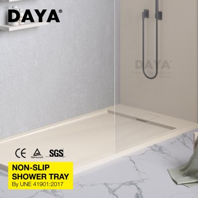 China Modern Construction Shower Tray Matt Shower Pan Several Type Stone Shower Base Floor for sale