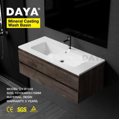 China Easy Clean Bathroom Vanity Sink Table Top Free Standing Wash Basin Stone for sale