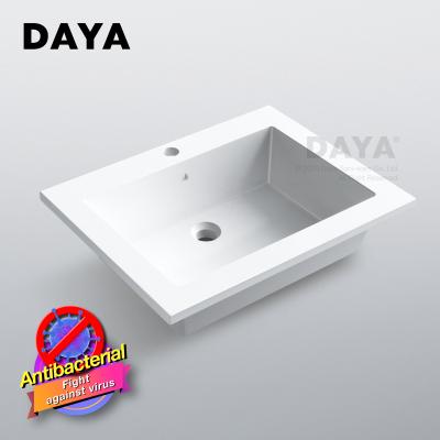 China Polymer Easy Clean Resin Sink Solid Outdoor Hand Sink for sale