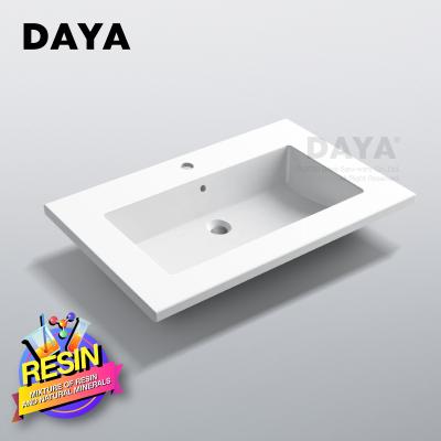 China Pure White European Style Wash Basin Bathroom Toilet Sink Wash Basin Easy Clean Hard White Basin for sale