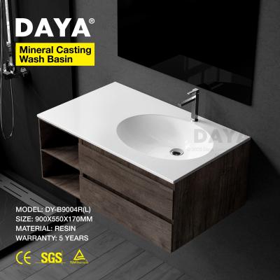 China Easy Clean Wash Basin Daya New Design Wash Basin Table Top Oval Wash Basin for sale