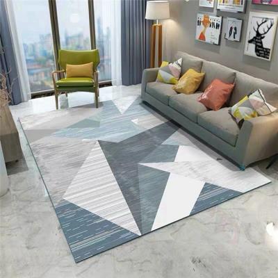 China Washable home decor rug wholesaler floor low price printed bedroom rug living room sofa for sale