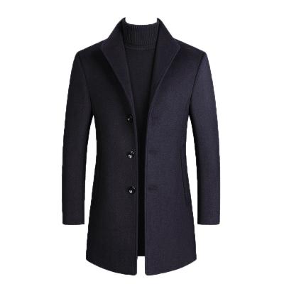 China Plus size MEN'S BLACK, GREY, BROWN HEAVIER WOOL COATS for sale