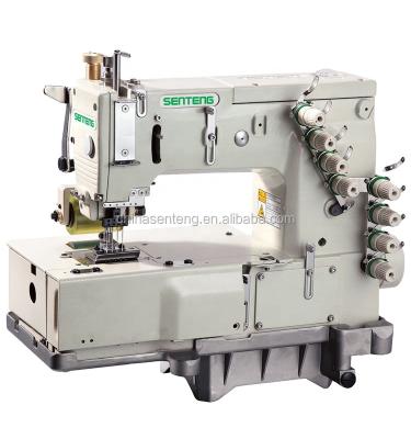 China Latest ST 1404PSF Flat Lock Price Producing Button Tie Multi Needles Sewing Machine for sale