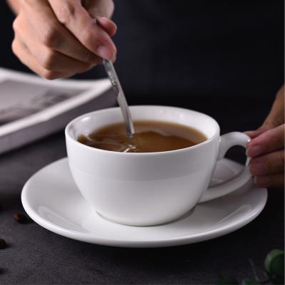 China Customization Viable Wholesale Porcelain Cups Ceramic Tableware Coffee Cup And Saucer for sale