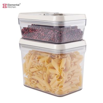 China Competitive Price Good Quality Plastic Lid Lock Storage Jar and Container for sale