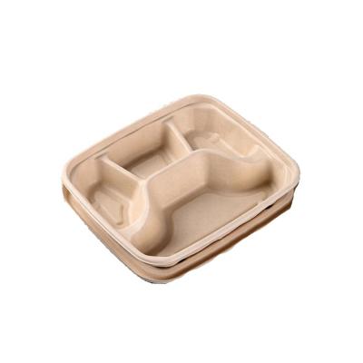 China 800ml,1150ml 1500ml Disposable Lunch Box Rectangle 22.2.*19.6*3.6cm Stackable Storage zu verkaufen