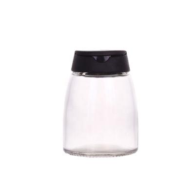 China Wholesale Cheap Kitchen Glass Spice Bottle Seasonings Jars and Shaker Spice Glass Bottle Packaging With Dual Open Shaker Lid à venda