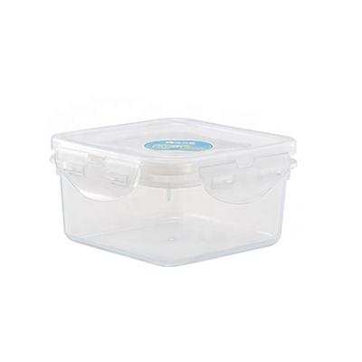 China High quality Refrigerator Storage Square Box plastic bin 750ml Airtight Plastic 1250ml 2000ml Container Airtight Plastic bins Te koop