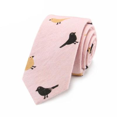 China Supplier Wholesale 6cm Skinny Thin Casual Animal Print Fashion Mens Narrow Ties 6*148cm for sale