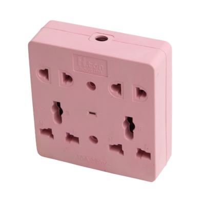 China GR2233 Ten Part Iron Copper Plating Commercial Luxury ABS Bangladesh And Switch Electrical Socket for sale