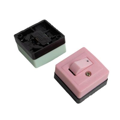 China WS999 Bakelite Dual Touch Strip Color Button Wall Switch for sale