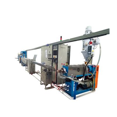 China Extruding Sheathing Optical Cable Machine FTTH Butterfly Optical Cable Sheathing Production Equipment for sale