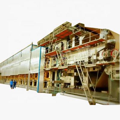 China Factory Duplex Board Paper Carton Recycling 3200mm Kraft Paper Machine for sale