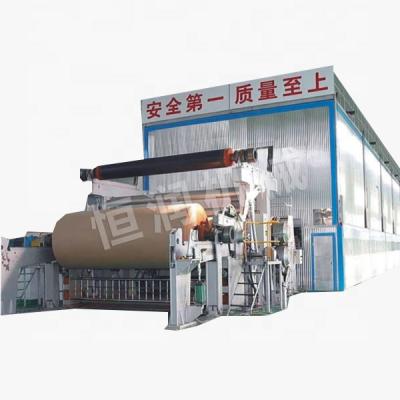 China Factory Duplex Corrugated Cardboard Box Making Machine Kraft Paper Machine for sale