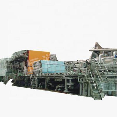 China Factory 3600mm Waste Cardboard Recycling Machine White Board Making Machine for sale