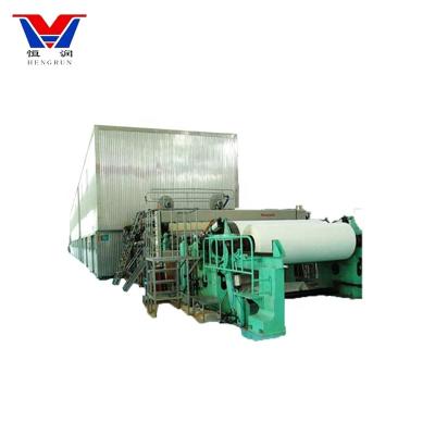 China A4 scrap paper or wood pulp paper making machinery price small scale scrap paper machine for sale