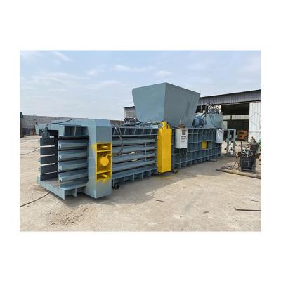 China Food Competitive Price Horizontal Waste Paper Machine Hydraulic Baler With Door for sale