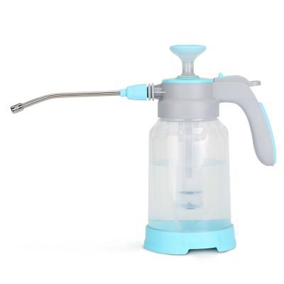 China Portable Manual 2L Set Manual 2L Spray Garden Spray Trigger Spray Pressure Plastic Watering Mist Bottle Garden Sprayer for sale