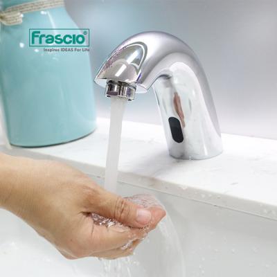 China Hot Selling Frascio Faucets Sense Wall Mounted Faucet Brass Smart Sensor Faucet Automatic Platform Mounted Basin Smart Faucet for sale