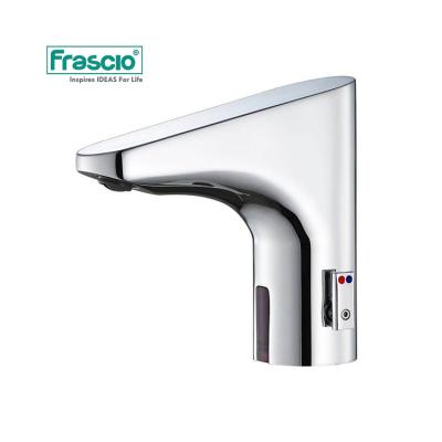 China Frascio Hot Water Sense Faucets High Quality Brass Automatic Infrared Faucet Sensor Faucet Mixer Automatic Faucet Sensor Faucet and Cold for sale