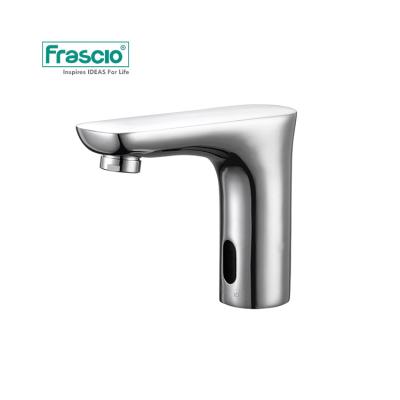 China Modern Automatic Smart Plating Faucets Brass Frascio Sense Faucets Sense Basin Faucet Brass Automatic Infrared Faucet for sale