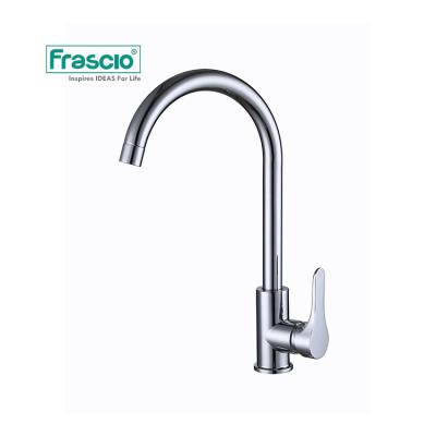 China Frascio Matt Black Kitchen Faucets For Modern Metered Kitchen Faucets With Brass Swivel Spout Kitchen Faucet for sale